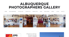 Desktop Screenshot of abqphotographersgallery.com