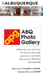 Mobile Screenshot of abqphotographersgallery.com